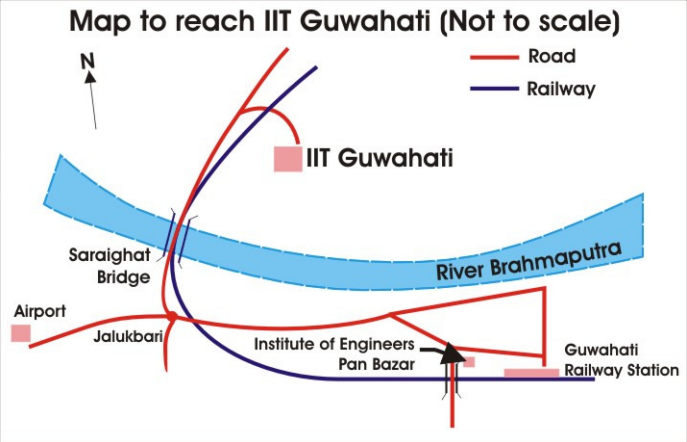 Route IITG